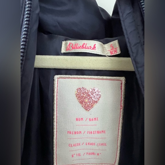 Billiebush heart winter jacket size 5 - Picture 4 of 7